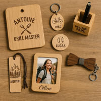 Cadeaux personnalis&eacute;s pour les passionn&eacute;s : 7 id&eacute;es originales en bois ou grav&eacute;es